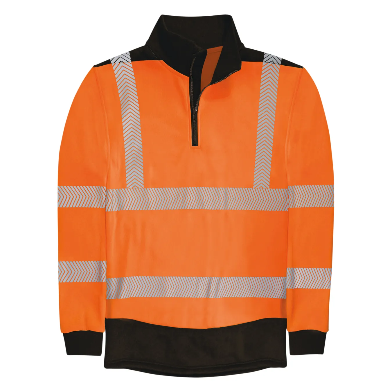 Dusk: HI-VIS Two-Tone 1/4 Zip Sweatshirt